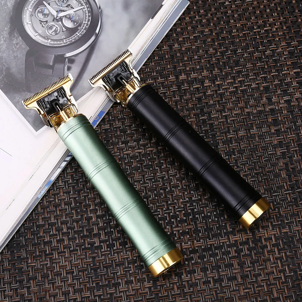 Cortadora de pelo eléctrica profesional recargable para hombre, afeitadora de barba, máquina de corte de pelo, portátil