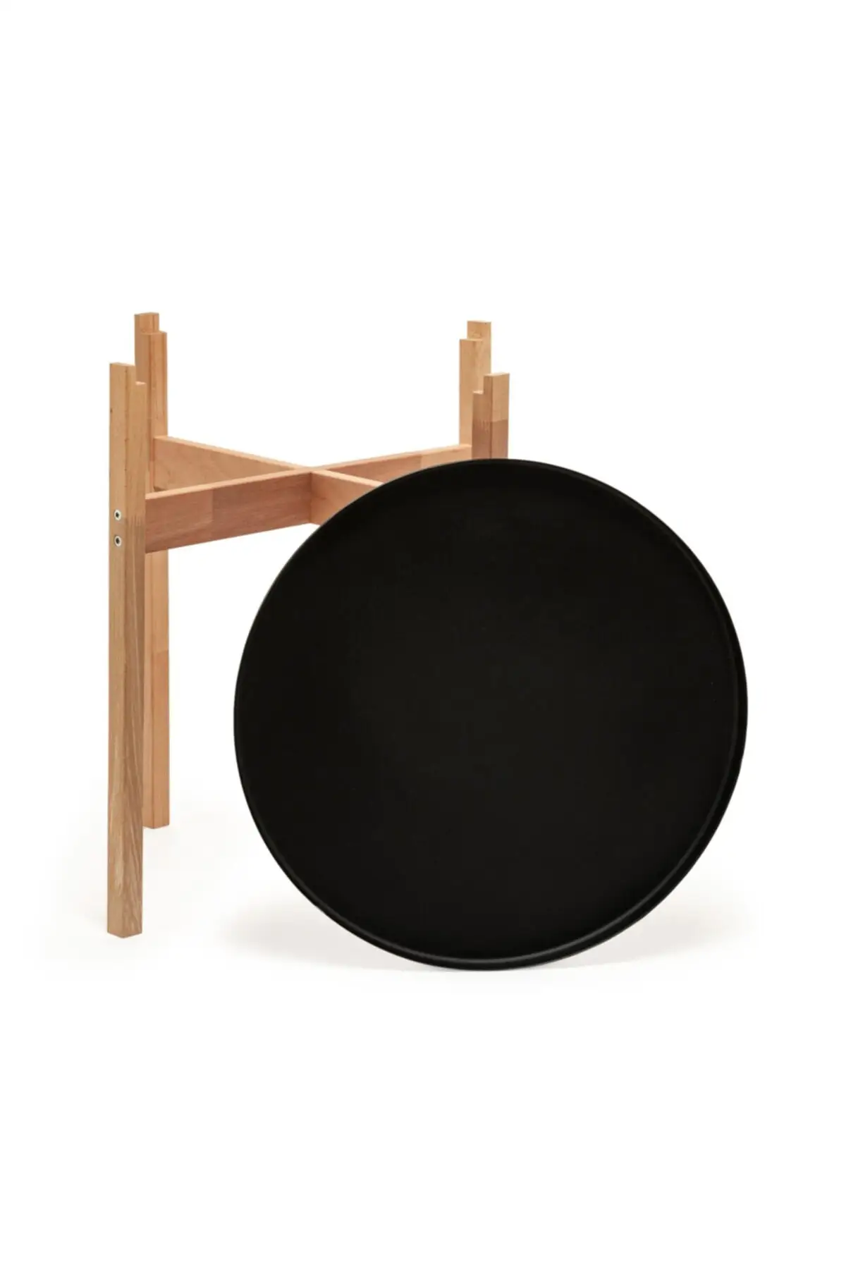 Solid Tray Coffee Table-Black