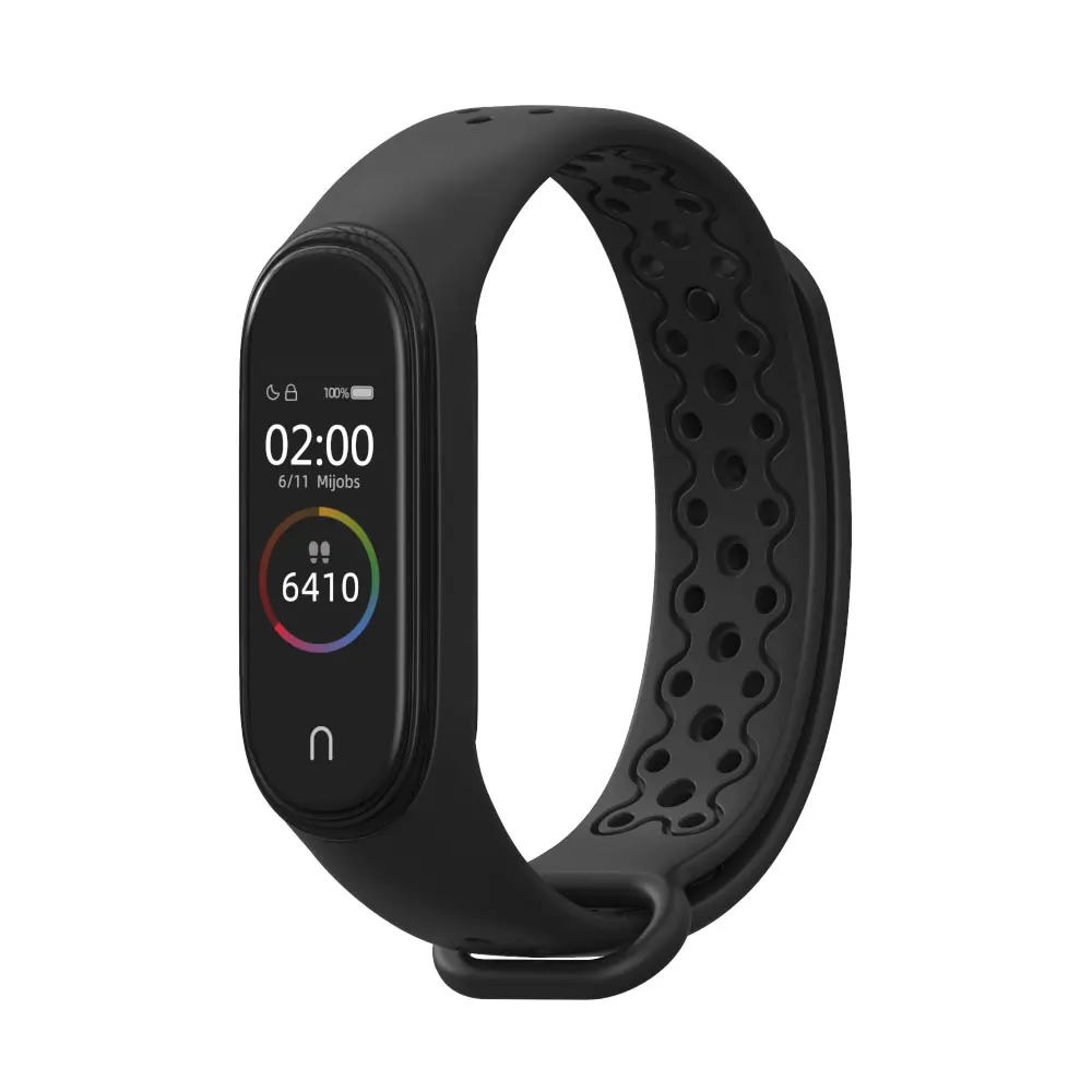Strap for Mi Band 4 3 Sport Wrist Bracelet Mi Bend 4 Belt for Xiaomi  Pulseira Opaska My Band4 Silicone Miband 3 Smart Wristband