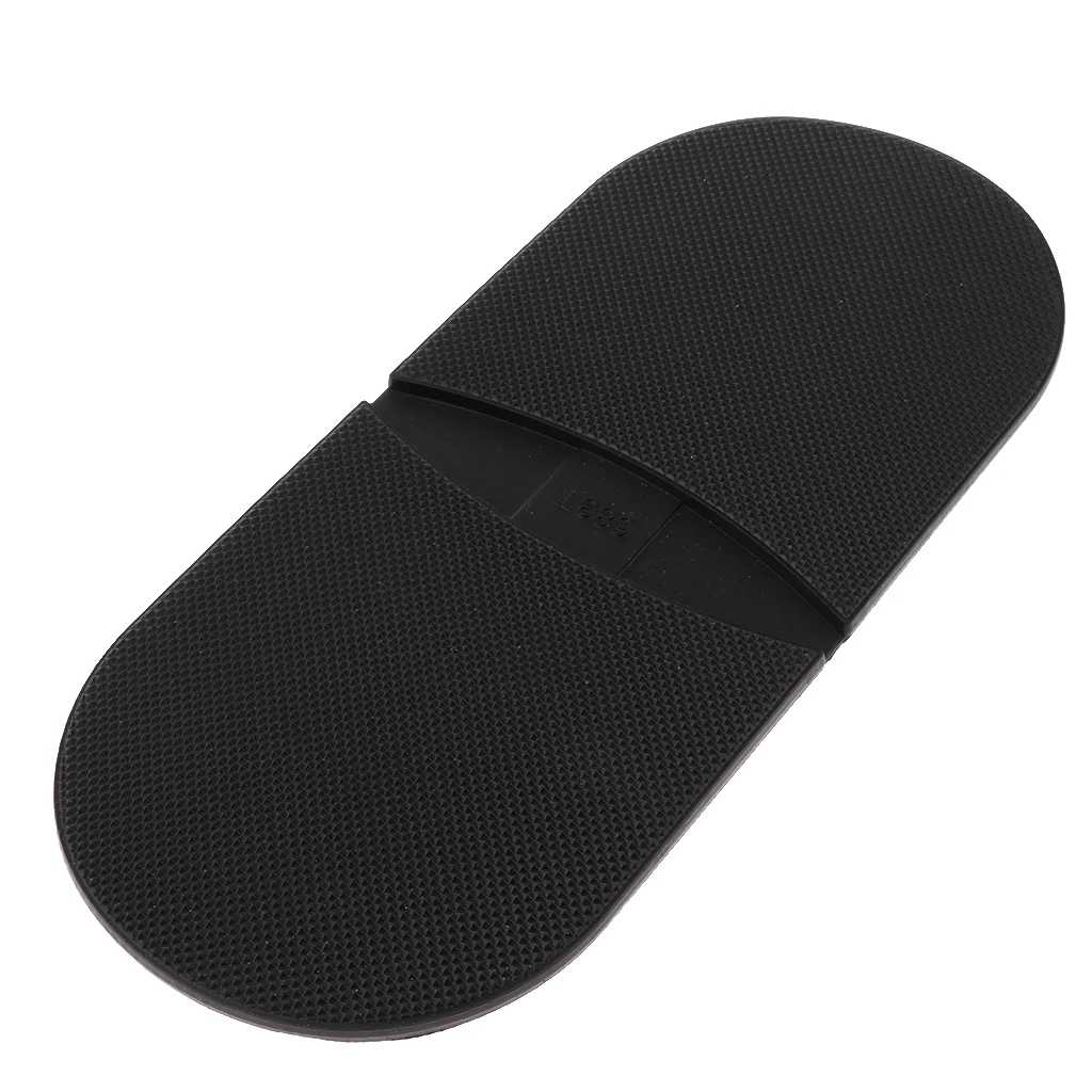 Prettyia 2x Rubber Glue on Heels Grip Pad Shoe Sole Repair Kit for Men Women