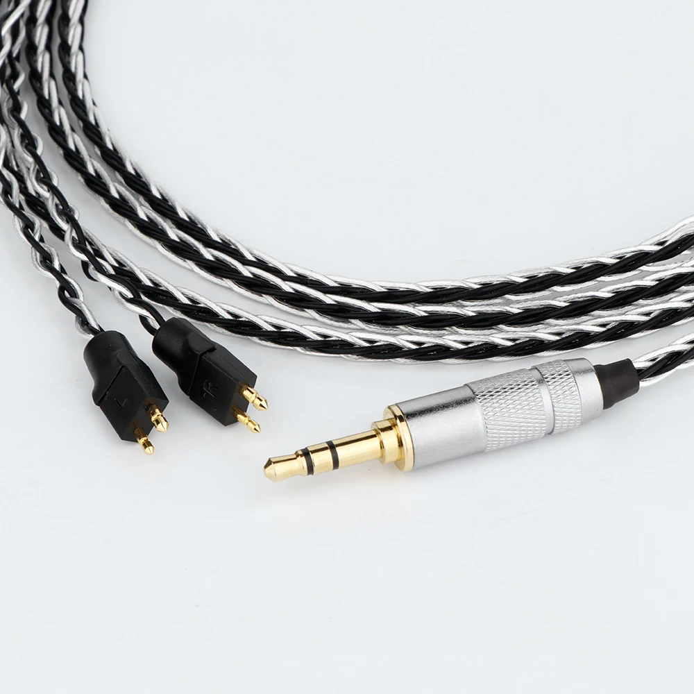 سماعة رأس مطلية بالفضة ، كريستالية مفردة ، 7N ، 7N ، mhitear ، FitEar 334 ، MH335DW ، togo334 ، خاصة ، خاصة ، F111