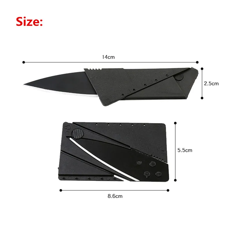 1PCS Stainless Kitchen Fruits Creative Tool Multifunctional Card Folding Paring Mini Tool Parts Card Gift Outdoor Free Shipping