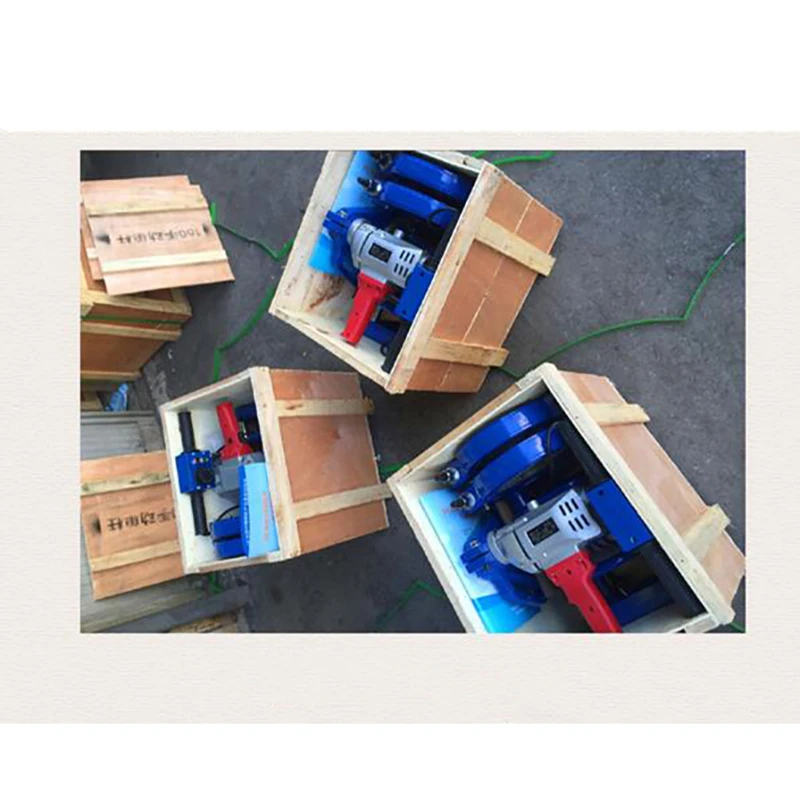 Manual PE PPR PVDF pipe Butt welding machine Welding pipe size 63-200mm PE tube Hot melt Butt Welder