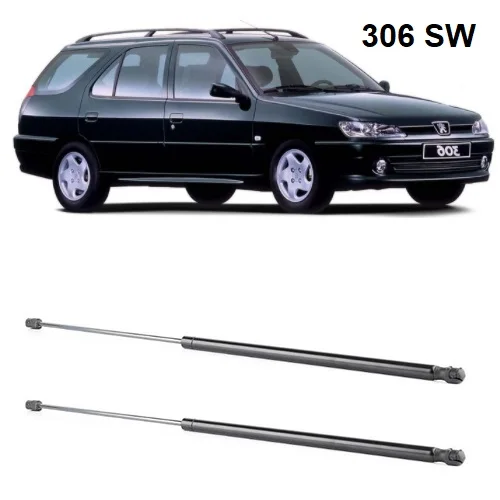 LUGGAGE COVER AMORTİSÖRÜ RIGHT-LEFT HAND TOOL FOR PEUGEOT 306 SW 1999- 8731.E1 SIZE: 625 BAR:400N