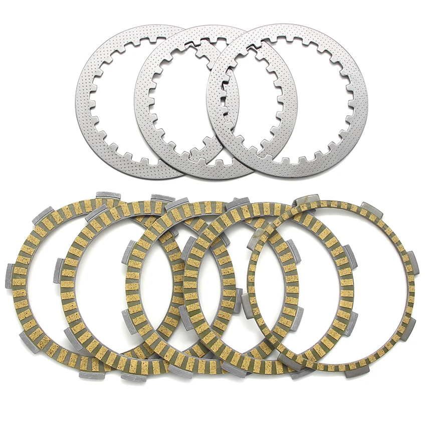 Clutch Friction Disc Plate Kit For Honda XL230 (NC36) SL230 SL 230 OEM:22201-KBG-A00 22201-KBW-900  22201-MJ8-000  22311-KN4-680