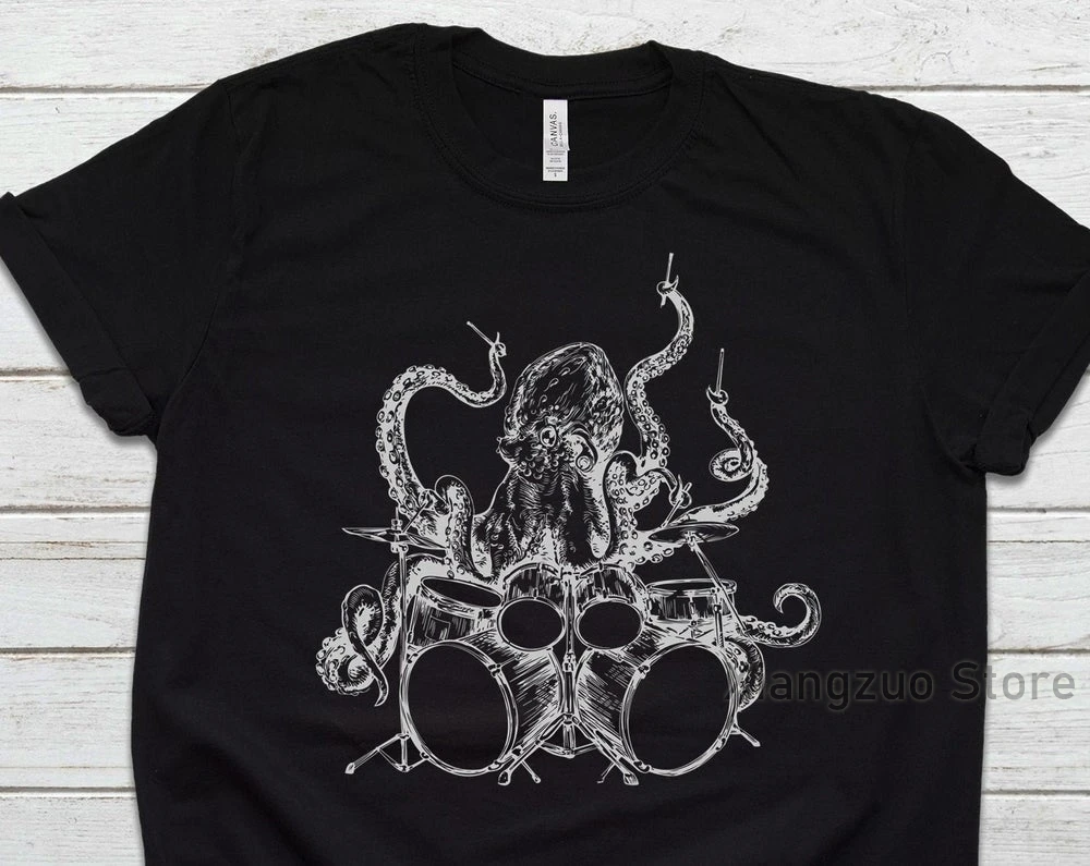 Octopus T Shirt Octopus Shirt Octopus T Shirt Drummer Gift Octopus Gifts Drummer Shirt Drum Shirt Drummer Tshirt Drums Shirt