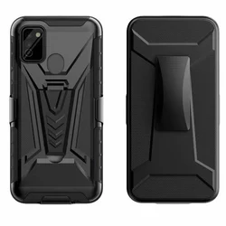 Combo Shell Slim Rugged Case built-in Kickstand Swivel Belt Clip Holster Shockproof Cover For Xiaomi Redmi 9C