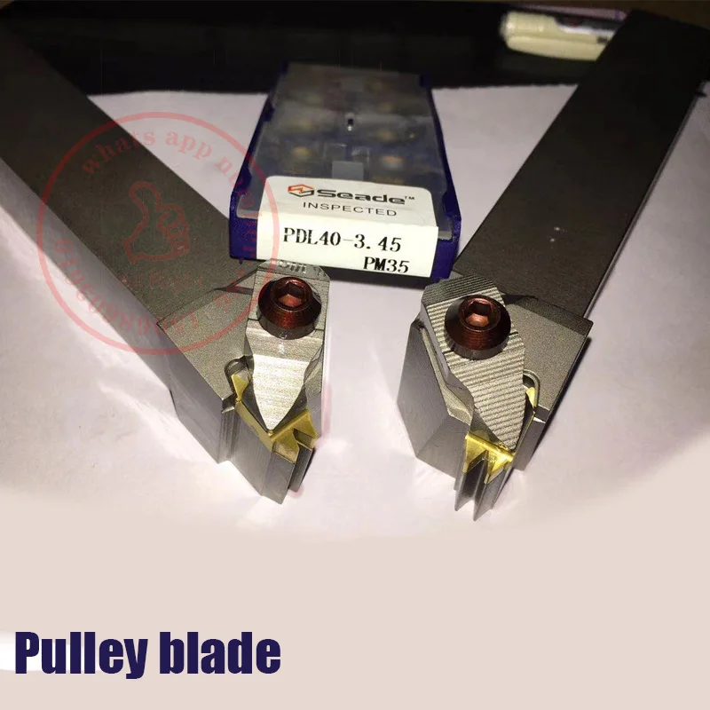 Pulley blade 40 degrees pdl2b-40 ° double tooth pulley blade 3.56 automobile pulley double groove blade