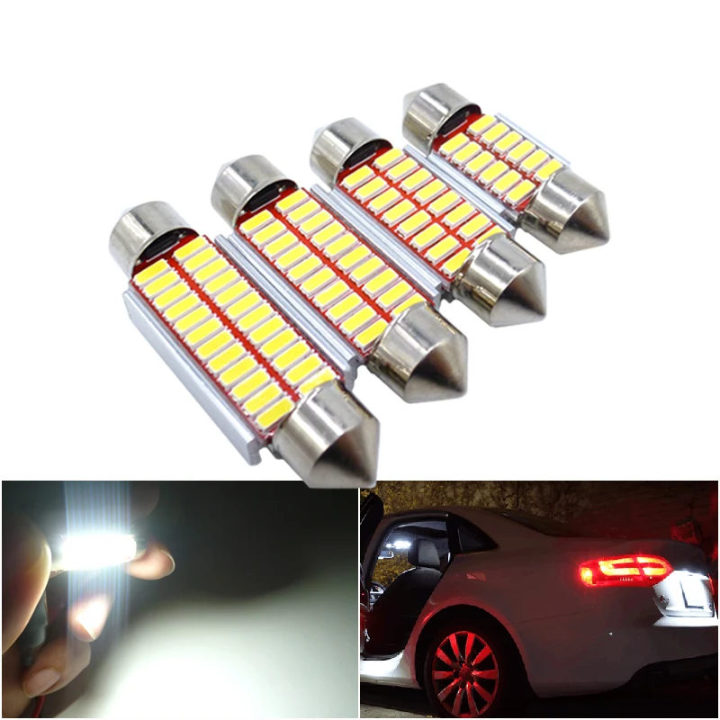 Festoon C5W Led Canbus Bulb Error Free License Plate Light for BMW E46 E36 E90 E60 E61 E91 F10 F11 X5 E53 M F20 X3 E87