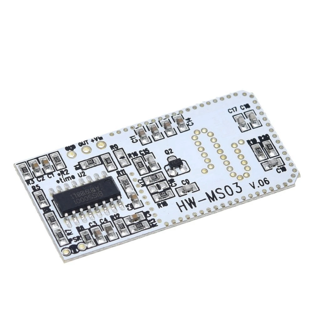 Hochleistungs-Bewegungssensormodul Radar-Bewegungssensor HW-MS03 2,4GHz bis 5,8GHz Mikrowellen-Radarmodul für Arduino – Detail 2