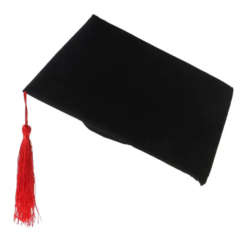 Neugeborenen Fotografie Requisiten Graduation Cap für Kleinkinder Kinder Vorschule Kindertages Grad Zeremonie Foto Schießen Hut