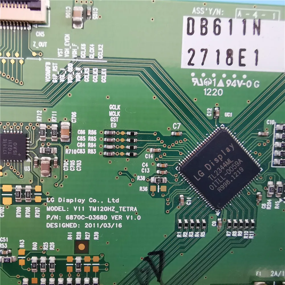 高品質のロジックボード,T-CONロジックボード,6870c-0368d v11 tm120hz_etra 6871l-2718a/e,Sony TV KDL-42EX410 KDL-42EX455 KLV-42HX650