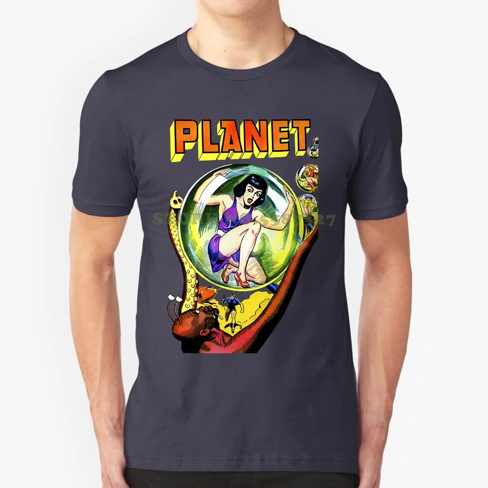 100% Cotton Short Sleeves Tee Shirts Planet Stories V4 , Movie Poster , T Shirt Black Navy Red Green All Sizes S To 5xl