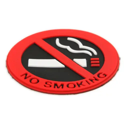 5/10Pcs Car Styling No Smoking Warning Logo Stickers Natural Latex Car Stickers Wall Decoration Door Decals Auto Accessories Hot