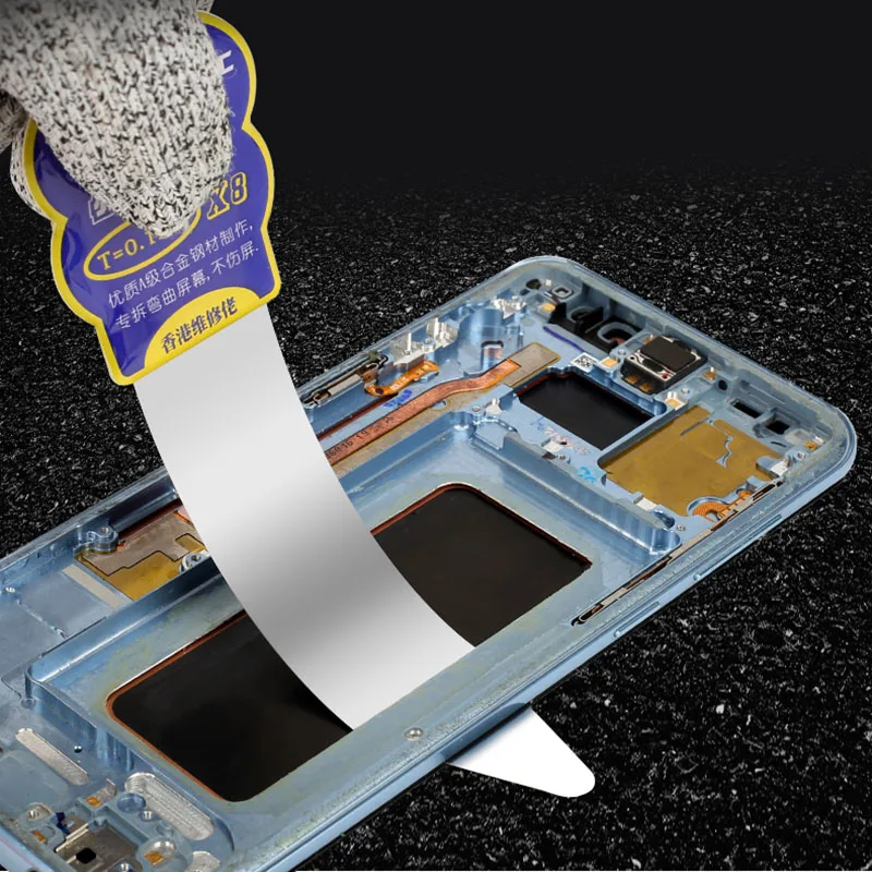 5pcs meccanico X8 ad alta tenacità smontaggio professionale schermo curvo strumento di apertura leva in acciaio legato per strumento di riparazione del telefono cellulare