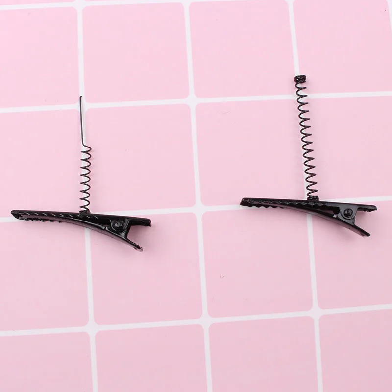 DIY Metal Spring Clip Hairclip Hair Ornament  Headwear Crafts For Children Hand-made Toy Party Favor Wedding Festival