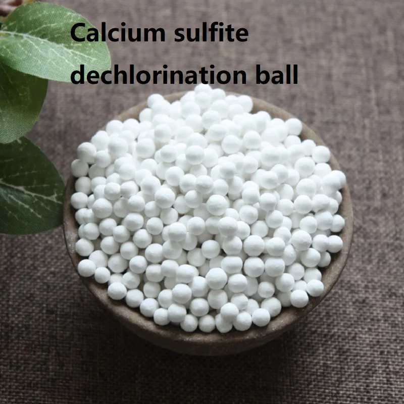 Calcium sulfite dechlorination ball Fish tank grass tank filter material Ceramic beads water treatment