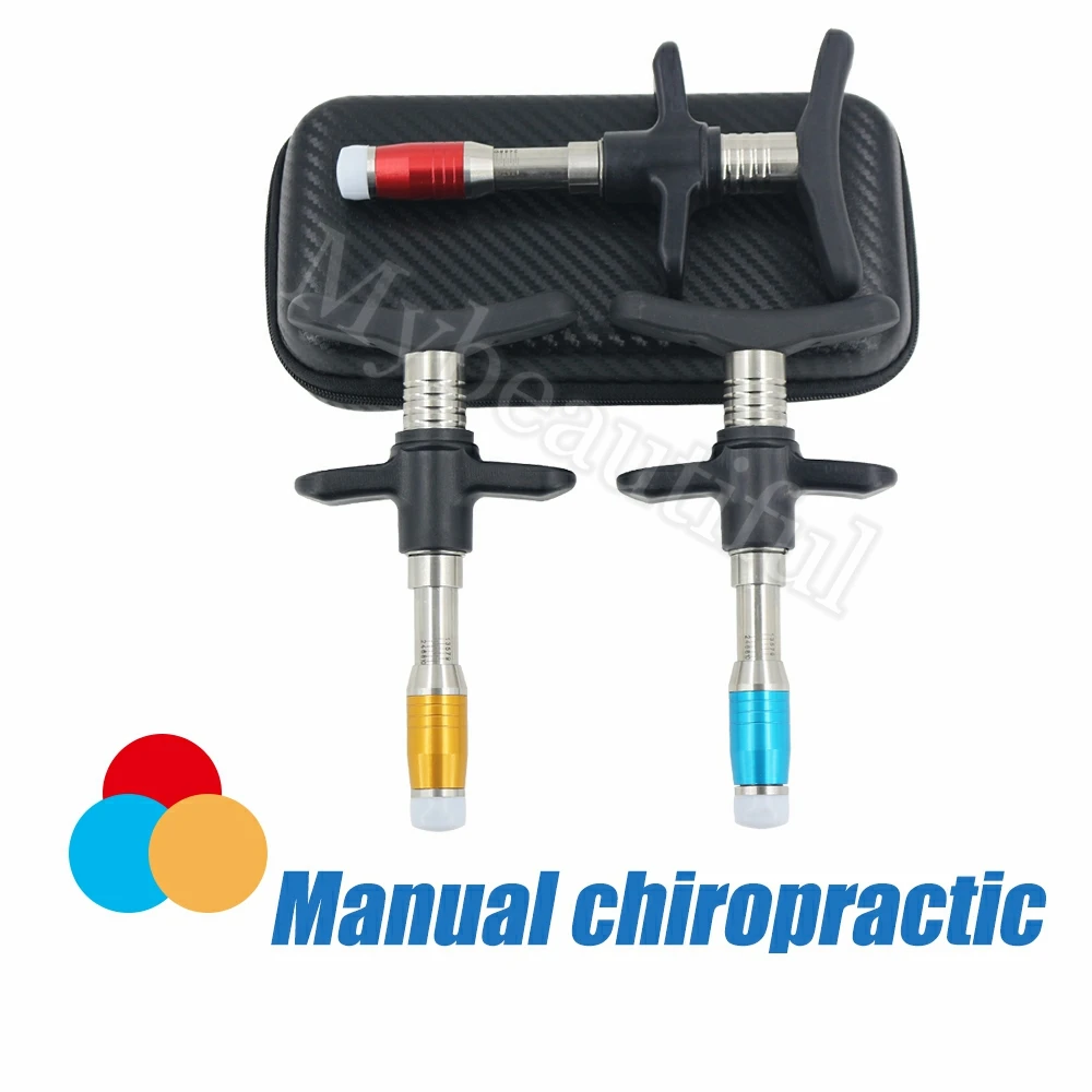 NEW Manual Chiropractic Adjustment Tools massage pulse gun Body  Massager Manual Chiropractic Correcto Physiotherapy equipment