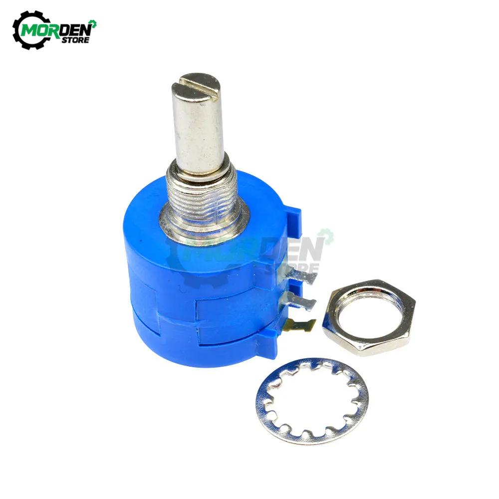 3590s-2-103l 1K 2K 5K 10k 20K 50K 100K Precision Multi- Turn Potentiometer Adjustable Resistor