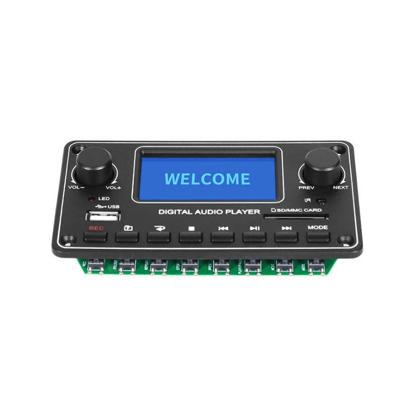 UNISIAN LCD MP3 Player Module 28*64 Display Bluetooth Digital Audio Decoder Board TDM157 USB SD BT FM for Car Home Amplifier