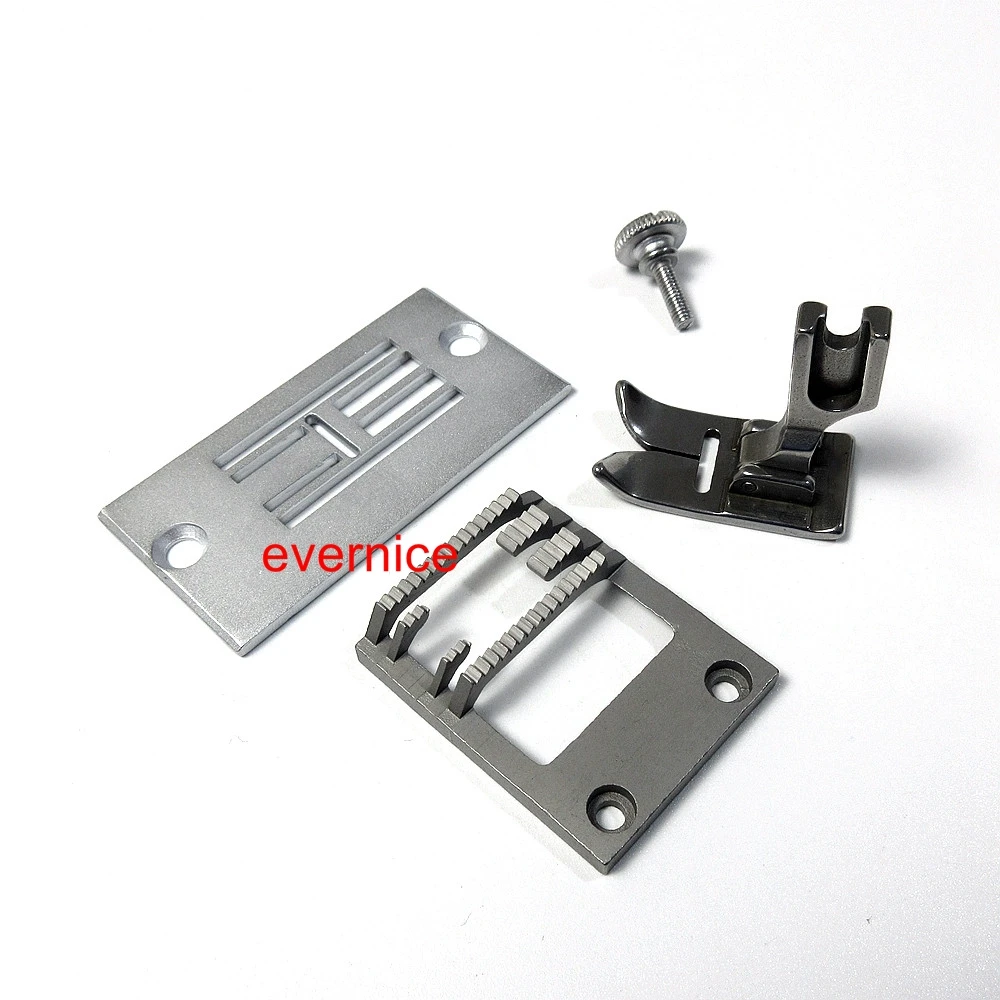 THROAT PLATE+FEED DOG+PRESSER FOOT for SINGER 20U ZIG ZAG SEWING MACHINE