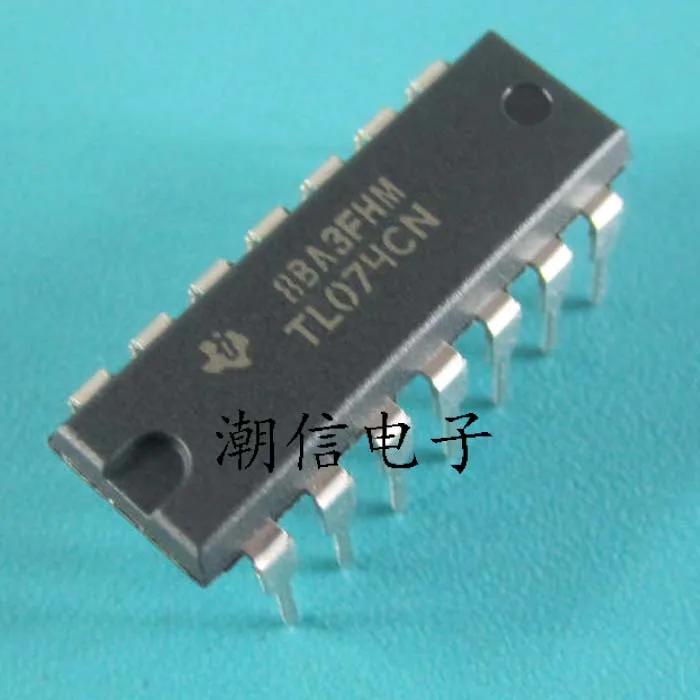 10cps  Four TL074CN DIP-14