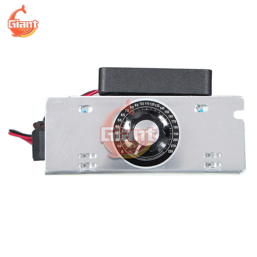 AC 110V-220V 4000W Motor Speed Controller SCR Adjustable Control Dimming Dimmers Voltage Regulator Thermostat Import High-power