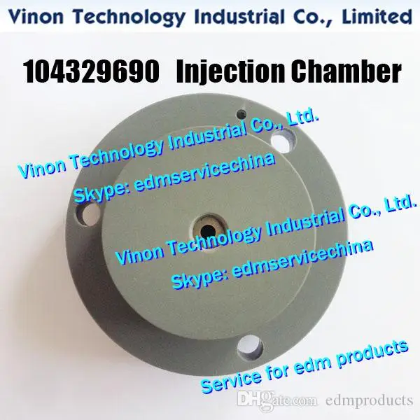 104329690 edm Injection Chamber Lower C304 Ø70x44Lmm for ROBOFIL 300,310,500,510,240,440 Char milles 432.905, 100432905, 432.969