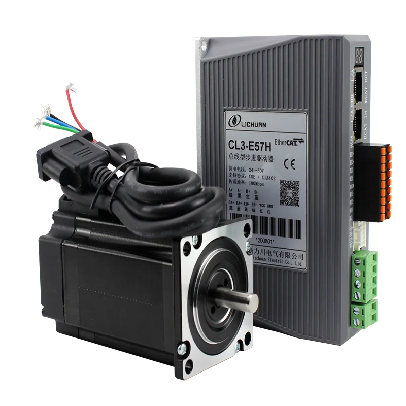 Imagem -04 - Lichuan-jogo do Motorista do Motor do Circuito Fechado do Ônibus do Cat dos Ethernet para a Impressora 3d Motor Deslizante do Nema 23 Cl357h 2-fase 1.25n.m2.2n.m