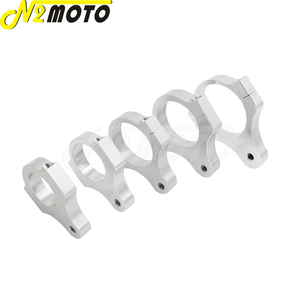 Universal Motor Steering Damper Fork Frame Stabilizer Clamp Mounting Adapter Bracket 30 31 32 33 35 41 43 45 46 47 48 49 50-60mm