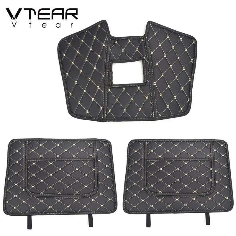 Vtear For Geely Coolray sx11 BelGee X50 interior seat Anti-kick mat cover Anti-dirty pad car styling Mouldings accessories parts