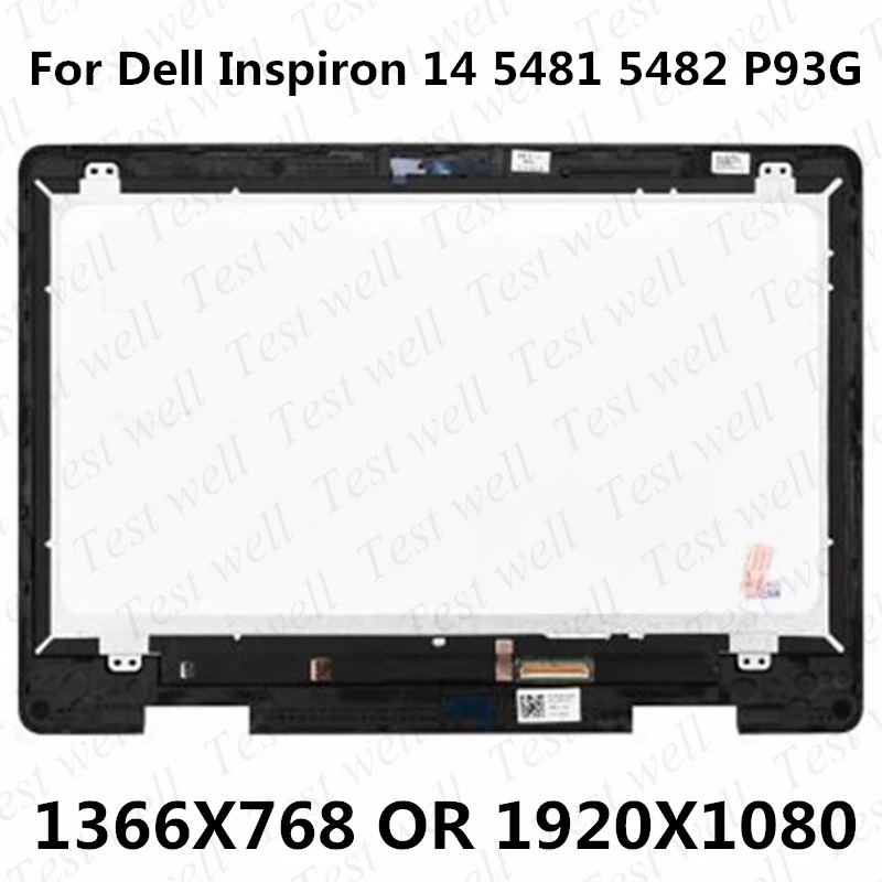 

Replacment for Dell Vostro 14 5000 Vostro 5481 5482 P93G LCD Display with Touch Screen Digitizer Full Assembly With frame