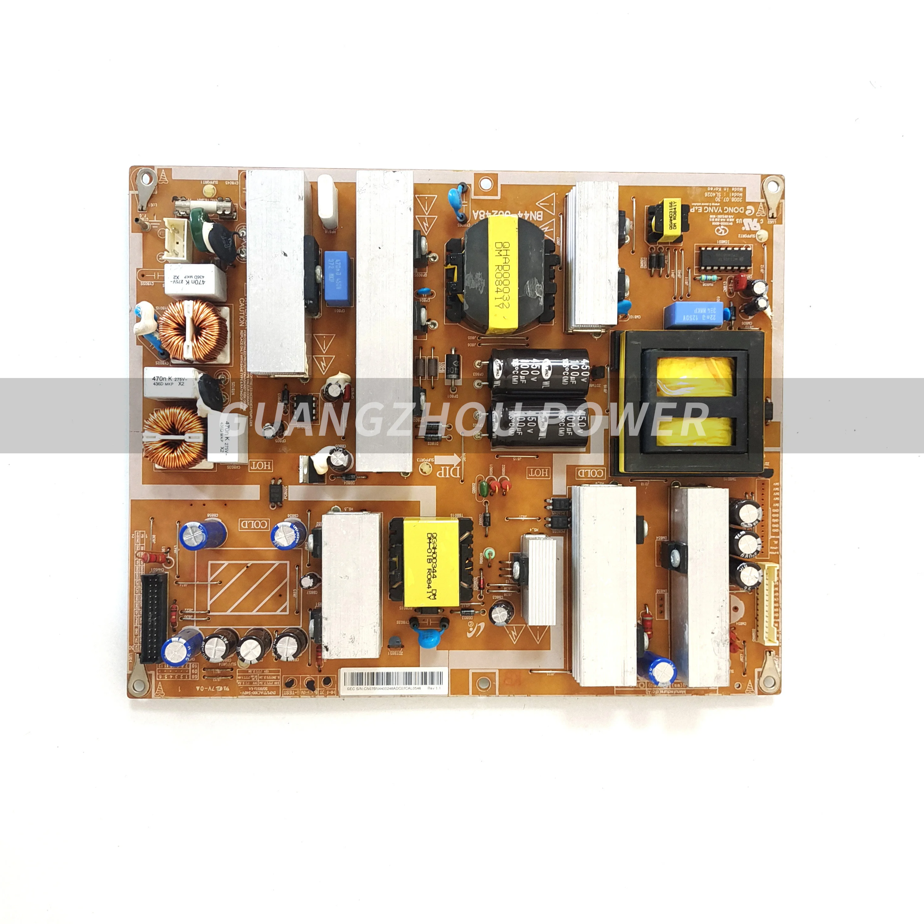 

Original Equipment Power Board BN44-00248A for / LC320/420/470/550WU T-CON connect board Video