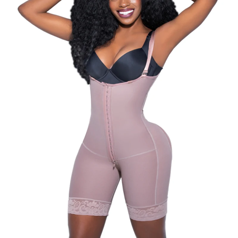 Special Compression  Garment Small Waist And Wide Hips BBL Post Surgery With U-Shaped Back Remonte Fesse Faja Postparto
