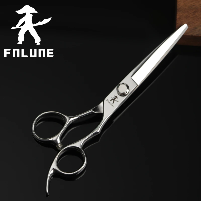 FnLune 6inch Professional Hair Salon Scissors Cut Barber Accessories Haircut Thinning Shear Scissors Hairdressing Tools Scissors