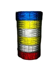 5cm*2 meters High Light Traffic Safety Reflective PVC Tape Sewing For Clothing Warning Reflective Strip