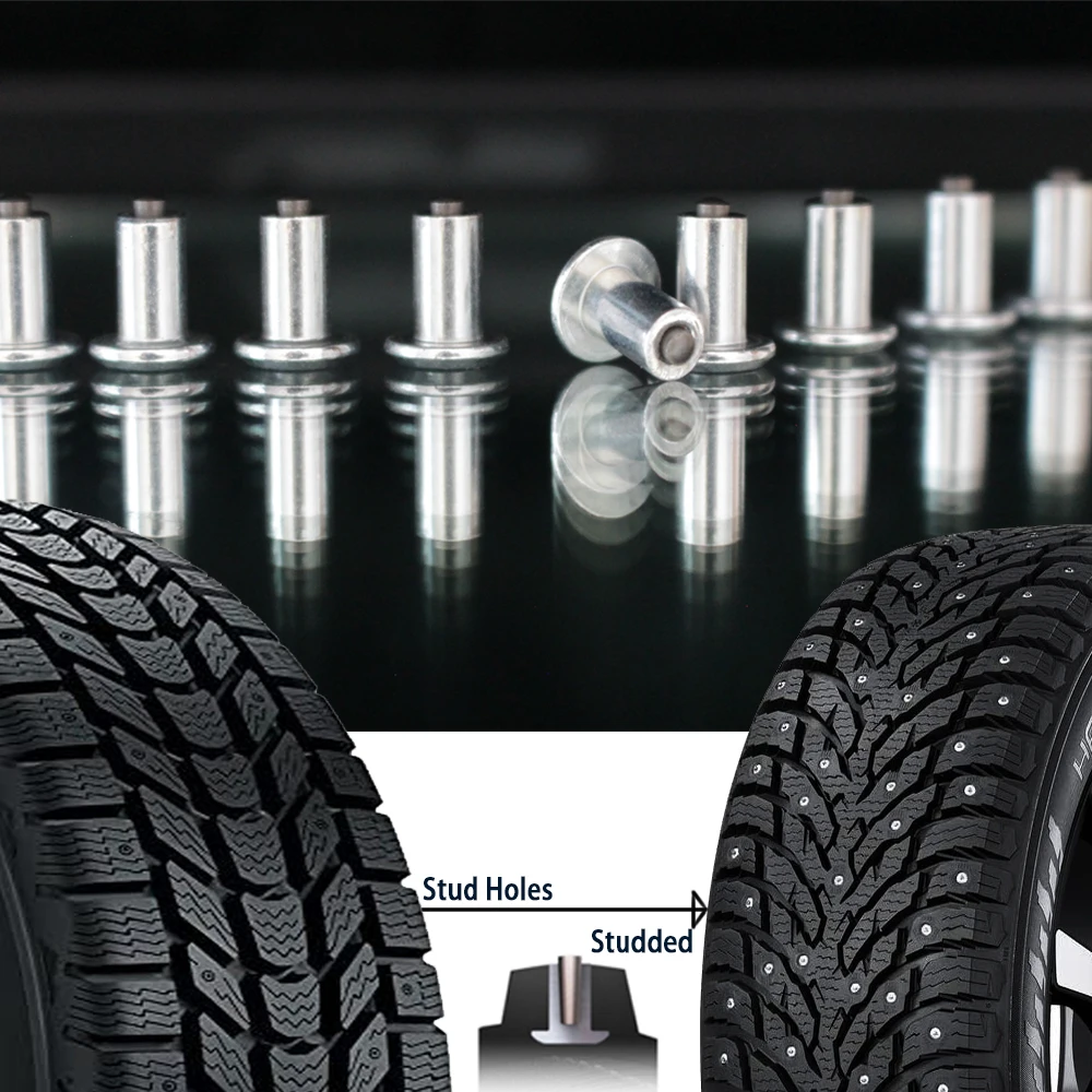 

300pcs Studs for Passenger Light Truck Car SUV ATV Winter Driving Wheel ICE Snow Tires Studs T.S. #12 Tungsten Tyre Spikes