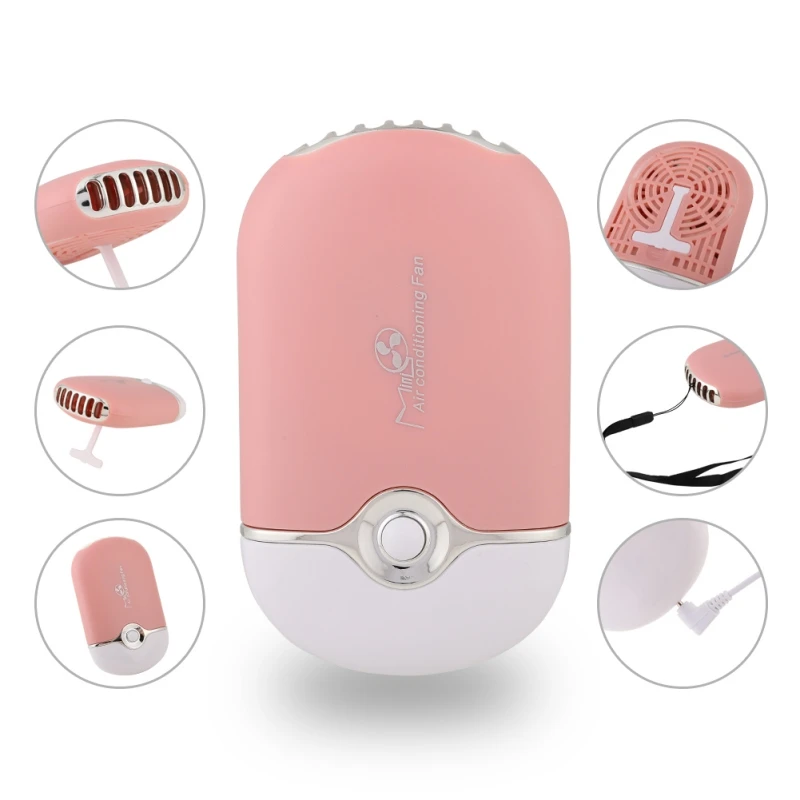 USB Mini Fan Air Conditioning Blower Quick Dryer For Eyelash Extension & Nail Polish Rechargeable Quick Dry Pocket Cooling Fan