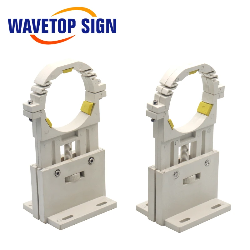 WaveTopSign Co2 حامل أنبوب الليزر دعم جبل البلاستيك المرن قطر 80 مللي متر لآلة القطع والنقش بالليزر 75-180 واط
