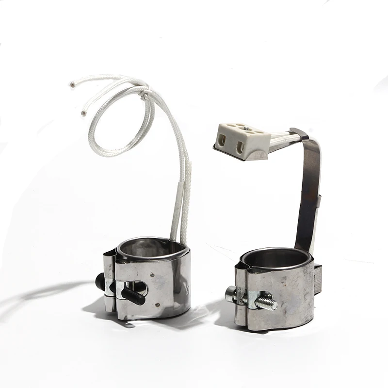 LUJINXUN-calentador de banda inoxidable de línea de alta temperatura, diámetro interior de 60mm x 25/30/35/40mm, 220/110/380V, 140W-230W, 2 uds./lote