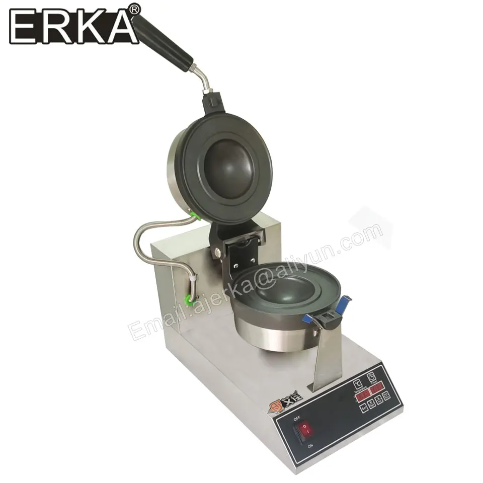 ERKA  Italian Toaster Ice Cream Burger  maker with Crash Pearl Sandwich  Non-Stick Double-sided Heating  breakfast