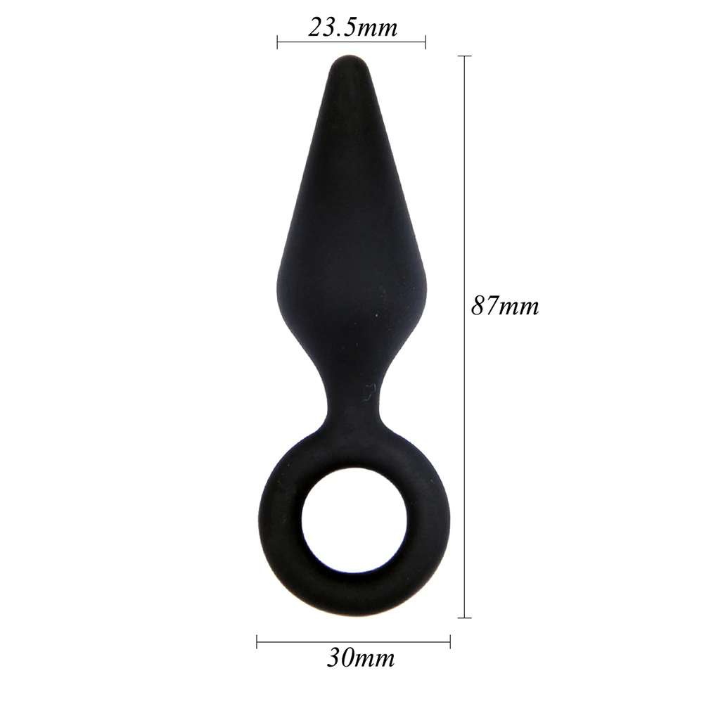 Plugue de silicone para dardos, estimulador anal e massageador, cor sólida, brinquedos sexuais adultos para mulheres, brinquedos sexuais para mulheres, brinquedos sexuais na banheira e no banho, 1 peça