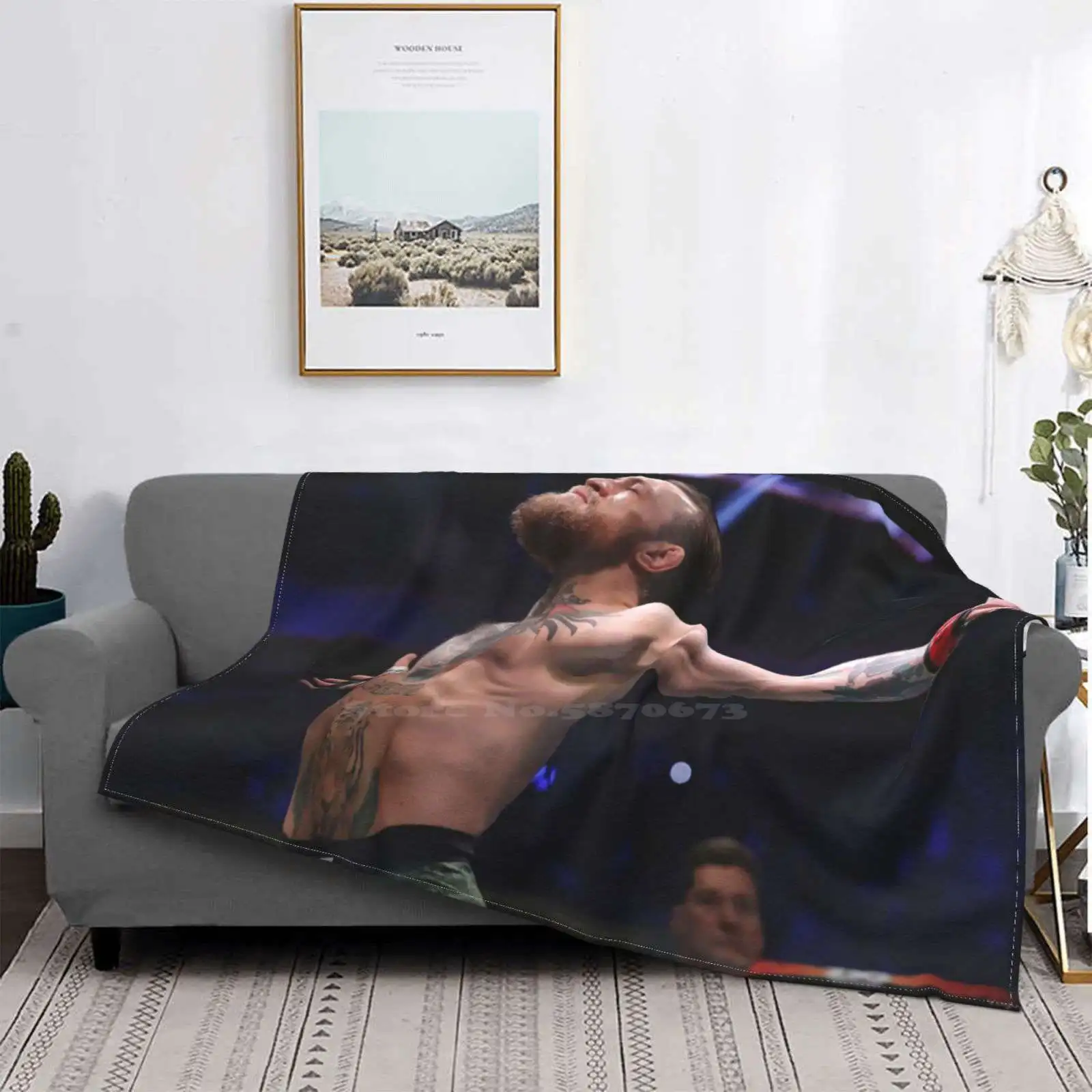 Conor Mcgregor Before The Fight Soft Warm Light Thin Blanket Connor Kurtis Conner Conor Mcgregor Khabib Octagon Cage Boxing