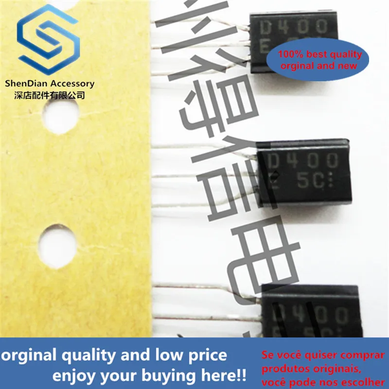 50pcs 100% new and orginal 2SD400 D400  TO-92L Silicon NPN transistor in a TO-92LM Plastic Package  in stock