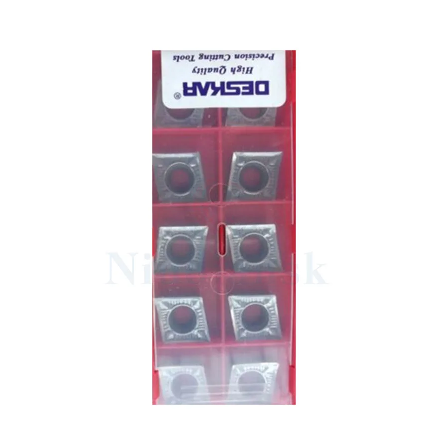 Torneado de aluminio CNC, insertos de carburo, CCGT060202, 060204-AL, K10, CCGT09T302, 09T304, 09T308-AL, K10, CCGT120404, 120408- AL K10