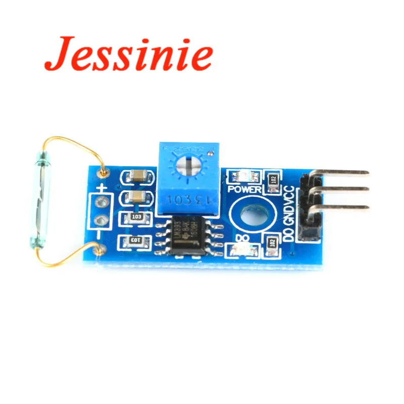 LM393 Reed Sensor Module Y213 Magnetron Module Reed Switch Magnetic Switch for Arduino