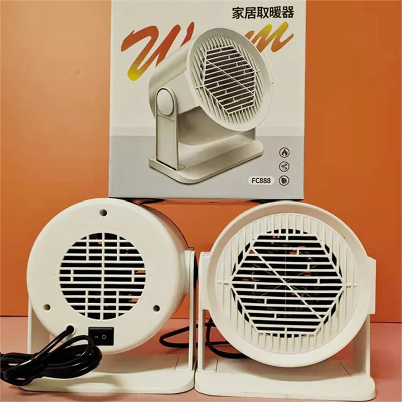 400W Portable Electric Heater Fan Mini Heating Air Heater Machine for Car Home Office Ceramic Fast Heat Winter Warm 220V QN73