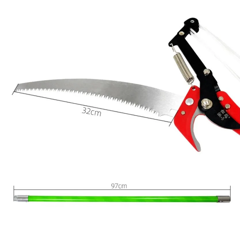 Pole Chain Saw High-branch Saw FRP Insulated Telescopic Shears  High-altitude Pruning Lengthening Fruit Tree Orchard Garden