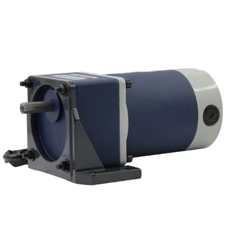 Peredam gir DC 15W motor 12V 24V, motor CCW CW kecepatan torsi tinggi dapat disesuaikan