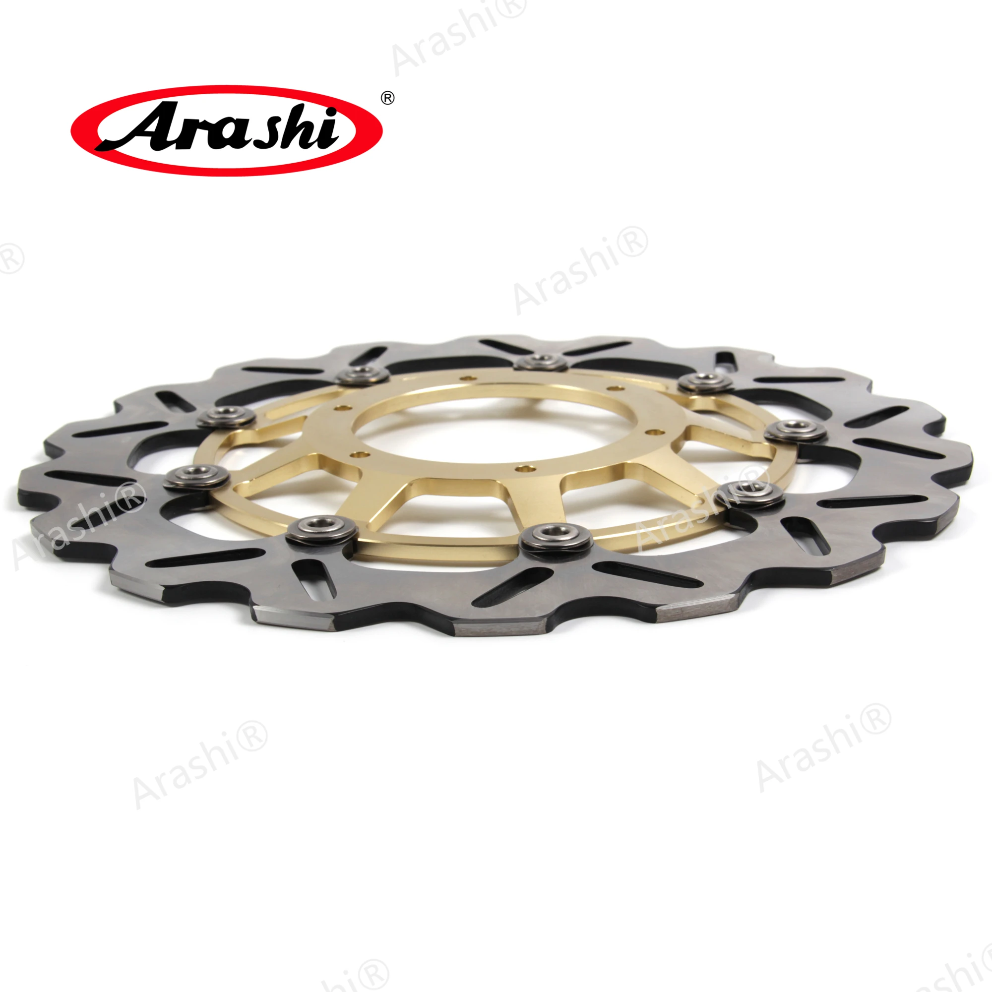 Arashi 2PCS For HONDA CB1000R CB 1000 R 2008 2010 2011 2012 2013 2014 2015 2016 2017 CNC Front Brake Disc Brake Rotors Disk